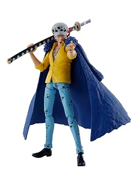 【中古】TAMASHII NATIONS S.H.フィギュアーツ ONE PIECEトラファルガー・ロー -鬼ヶ島討入- 約160mm PVC&ABS製 塗装済み可動フィギュア｜ハッピーストア藤岡
