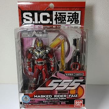 【中古】(非常に良い)TAMASHII NATIONS S.I.C.極魂 仮面ライダーファイズ ブラスターフォーム｜ハッピーストア藤岡