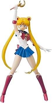 【中古】(非常に良い)TAMASHII NATIONS S.H.フィギュアーツ 美少女戦士セーラームーン セーラームーン 約140mm ABS&PVC製 塗装済み可動フィギュア｜ハッピーストア藤岡