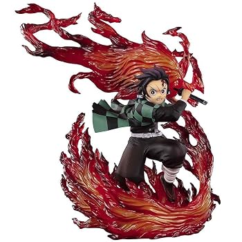 【中古】(非常に良い)TAMASHII NATIONS フィギュアーツZERO 鬼滅の刃 竈門炭治郎 -ヒノカミ神楽- 約210mm PVC・ABS製 塗装済み完成品フィギュア|ハッピーストア藤岡