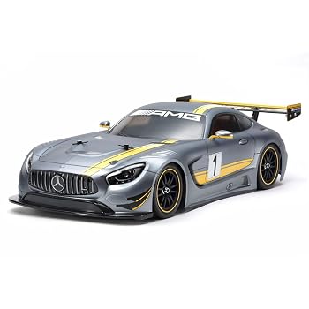 【中古】TAMIYA メルセデスAMG GT3 4輪駆動 On Rd TT-02 TAM58639A 車 エレックキット 1/10 オンロード|ハッピーストア藤岡