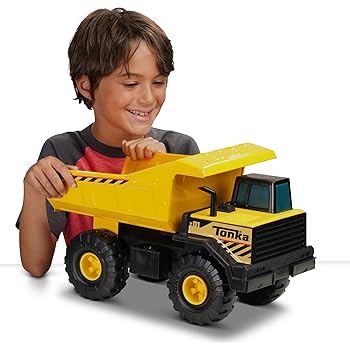 【中古】(非常に良い)Tonka Classic Steel Mighty Dump Truck Vehicle by Funrise|ハッピーストア藤岡