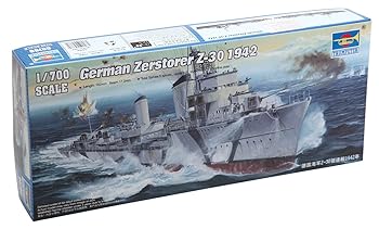 【中古】(非常に良い)Trumpeter 1/700 Zerstorer Z-30 1942 05788|ハッピーストア藤岡