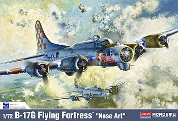 【中古】(非常に良い)アカデミー 1/72 B-17G フライングフォートレス NOSE ART プラモデル｜ハッピーストア藤岡