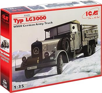 【中古】アイシーエム ICM 1/35 LG3000 6輪トラック プラモデル｜ハッピーストア藤岡