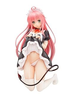 【中古】アルター To LOVEる-とらぶる-ダークネス ララ・サタリン・デビルーク メイドVer. 1/7 完成品フィギュア 全高約180mm|ハッピーストア藤岡