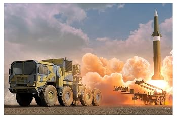 【中古】アイラブキット 1/35 アメリカ陸軍 M1001 トラクター・M790 発射台トレーラー パーシング2ミサイル付 プラモデル ILK63527|ハッピーストア藤岡