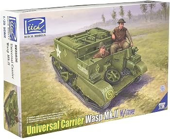 【中古】イギリス軍 ワスプMk.2火炎放射キャリア 乗員2体付 (RV35036) プラモデル RC35036｜ハッピーストア藤岡