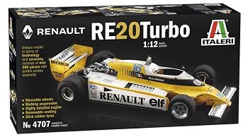 【中古】イタレリ(ITALERI) 1/12 ルノー F1 RE20 ターボ 日本語説明書付き プラモデル IT4707｜ハッピーストア藤岡