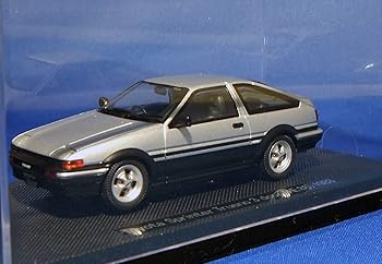 【中古】エブロ 1/43 トヨタ スプリンタートレノ AE86 1983 シルバー 完成品|ハッピーストア藤岡