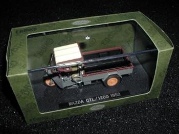 【中古】(非常に良い)エブロ 1/43 マツダ CTL/1200 1952【幌有り】 グレー/ブラウン 完成品|ハッピーストア藤岡