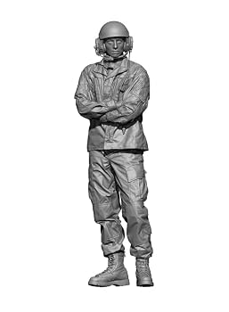 【中古】(非常に良い)エイチスリーモデル 1/16 現用 アメリカ陸軍 OCP(作戦用迷彩パターン) 戦車搭乗員 2020 タイプB レジンキット HS16006B｜ハッピーストア藤岡