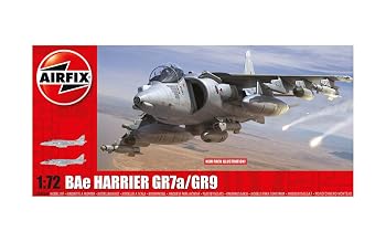 【中古】エアフィックス 1/72 イギリス空軍 BAe ハリアー GR7a/GR9 プラモデル X-4050A｜ハッピーストア藤岡