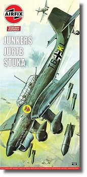 【中古】(非常に良い)エアフィックス 1/24 ユンカース Ju87B スツーカ プラモデル X-18002V｜ハッピーストア藤岡