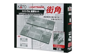 【中古】カトー(KATO) Nゲージ ユニトラム 拡張セット 街角 40-823 鉄道模型用品｜ハッピーストア藤岡