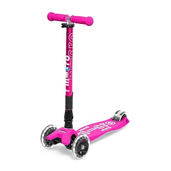 【中古】(非常に良い)キックボード 子供 3輪 光る キックスクーター キッズ 【公式ショップ】Maxi Micro Foldable Deluxe LED マキシ・マイクロ・折りたたみ・デラッ｜ハッピーストア藤岡