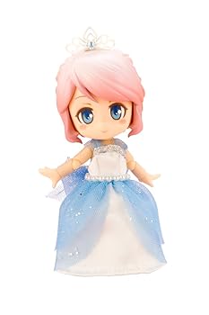 【中古】(非常に良い)キューポッシュフレンズ シンデレラ-Cinderella- NONスケール PVC製 塗装済み可動フィギュア｜ハッピーストア藤岡
