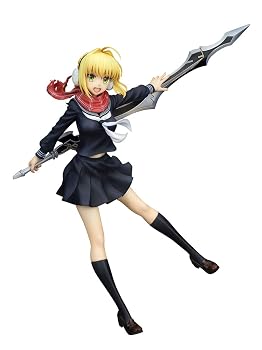 【中古】キューズQ Fate/EXTELLA LINK ネロ・クラウディウス ウインター・ローマ衣装 アナザーVer. 1/7スケール PVC製 塗装済み 完成品 フィギュア｜ハッピーストア藤岡