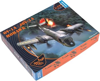 【中古】(非常に良い)クリアープロップ 1/72 アメリカ陸軍 OV-1A/JOV-1A モホーク プラモデル CPU72016 成型色｜ハッピーストア藤岡