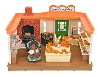 【中古】(非常に良い)シルバニアファミリー おみせやさん 【森の焼きたてパン屋さん】 ミ-80｜ハッピーストア藤岡
