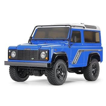 【中古】タミヤ 1/10 電動RCカー 特別企画 No.178 1/10RC 1990 ランドローバー ディフェンダー 90 塗装済みライトブルーボディ (CC-02シャーシ) 47478|ハッピーストア藤岡
