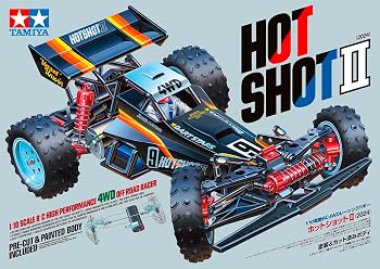 【中古】(非常に良い)タミヤ 1/10電動RCカー ホットショットII (2024) 58737｜ハッピーストア藤岡 33,866円
