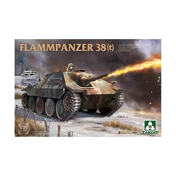 【中古】タコム 1/35 ドイツ 38式火焔放射戦車 プラモデル TKO2180｜ハッピーストア藤岡