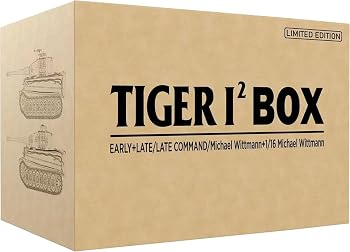【中古】(非常に良い)タコム 1/35 タイガー1 TKO2201・TKO2202・1/16 ミハエル・ヴィットマン ボックスセット プラモデル TKO2201W｜ハッピーストア藤岡
