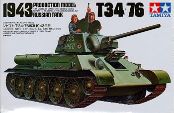 【中古】(非常に良い)タミヤ 1/35 ミリタリーミニチュアシリーズ T-34/76 (43)|ハッピーストア藤岡