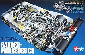 【中古】(非常に良い)タミヤ 1/24 スポーツカーシリーズ No.91 ザウバー・メルセデス C9 プラモデル 24091|ハッピーストア藤岡