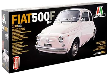 【中古】(非常に良い)タミヤ イタレリ 1/12 クラシックカーシリーズ No.4703 フィアット 500F プラモデル 37703|ハッピーストア藤岡