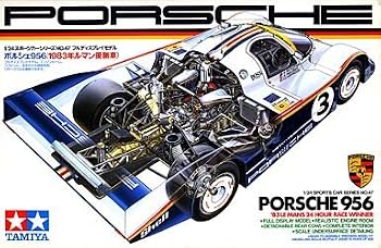 【中古】(非常に良い)タミヤ 1/24 ポルシェ956 (1983年ル・マン優勝車) [24047]｜ハッピーストア藤岡