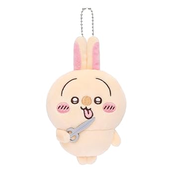 【中古】(非常に良い)ちいかわ うさぎだらけくじ D賞 マスコット ぬいぐるみ (ハサミ)｜ハッピーストア藤岡