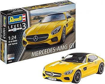 【中古】(非常に良い)ドイツレベル(Revell) 1/24 メルセデス AMG GT プラモデル 07028|ハッピーストア藤岡