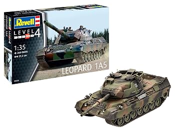 【中古】ドイツレベル(Revell) 1/35 ドイツ陸軍 レオパルド1A5 プラモデル 03320|ハッピーストア藤岡