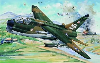 【中古】トランペッター 1/32 米空軍 USS A-7D コルセア2 攻撃機 プラモデル|ハッピーストア藤岡