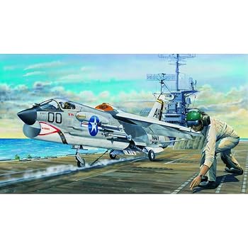 【中古】(非常に良い)トランペッター 1/32 F-8E クルセイダー プラモデル|ハッピーストア藤岡