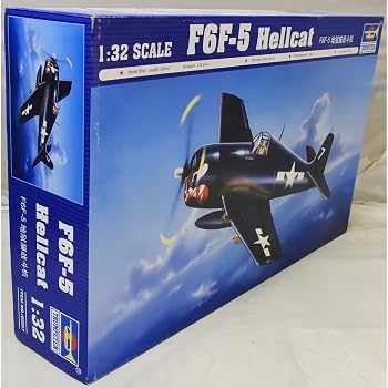 【中古】(非常に良い)トランペッター 1/32 グラマン F6F-5 ヘルキャット プラモデル｜ハッピーストア藤岡