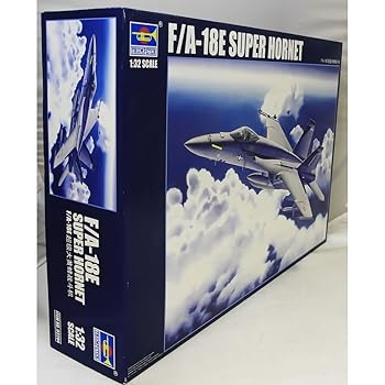【中古】らっぱ吹き 1/32 F/A-18E スーパーホーネット 単座型 03204 プラモデル