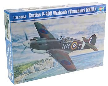 【中古】(非常に良い)トランペッター 1/32 カーチス P-40B ウォーホーク プラモデル｜ハッピーストア藤岡