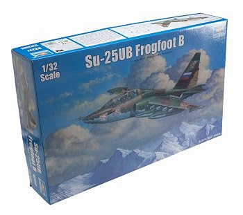 【中古】トランペッター 1/32 Su-25UB フロッグフット B 複座型 プラモデル|ハッピーストア藤岡