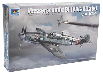 【中古】トランペッター 1/32 ドイツ軍 メッサーシュミット Bf109 G‐6 後期型 プラモデル|ハッピーストア藤岡