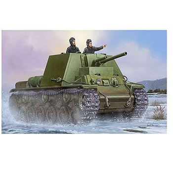 【中古】(非常に良い)トランペッター 1/35 KV-7 自走砲 Mod.1941 09503 プラモデル｜ハッピーストア藤岡