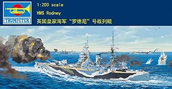 【中古】トランペッター 1/200 イギリス海軍戦艦 HMS ロドニー プラモデル[並行輸入品]｜ハッピーストア藤岡