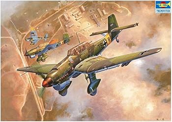 【中古】(人並み外れたに好いたらしい)らっぱ吹き 1/24 ＦＲＧ米空軍 ユンカース Ju-87B-2 シュトゥーカ プラモデル 02421