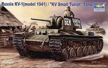 【中古】トランペッター 1/35 ソビエト軍 KV-1重戦車 1941 プラモデル|ハッピーストア藤岡
