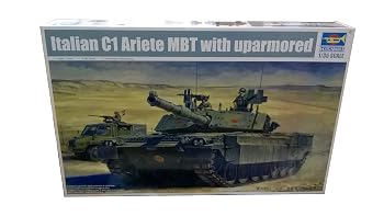 【中古】トランペッター 1/35 イタリア陸軍 C-1 アリエテ 増加装甲型 00394 プラモデル|ハッピーストア藤岡