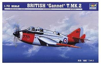【中古】(非常に良い)トランペッター 1/72 イギリス フェアリー・ガネット T.Mk2 プラモデル|ハッピーストア藤岡