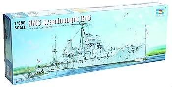 【中古】トランペッター 1/350 イギリス海軍戦艦 HMS ドレッドノート 1915 プラモデル|ハッピーストア藤岡