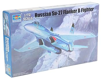 【中古】トランペッター 1/72 Su-27 フランカーB プラモデル|ハッピーストア藤岡